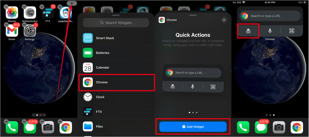 Always Launch Chrome in Incognito Mode on iPhone and iPad