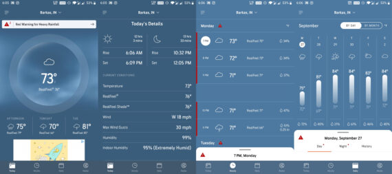 8 Best Weather Apps for Android with Widgets