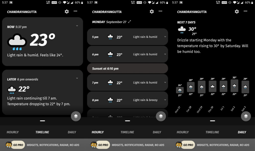 Best Weather apps on Android: Appy Weather