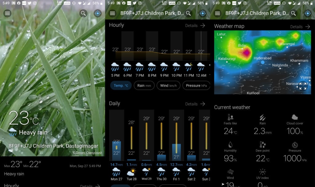 Weawow Weather app