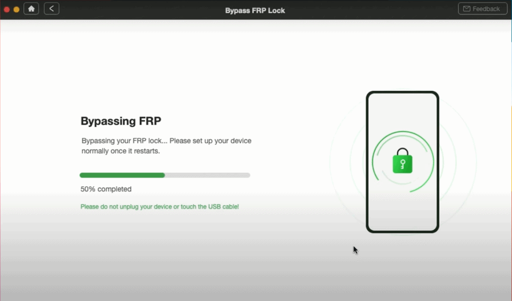 Bypassing FRP Lock