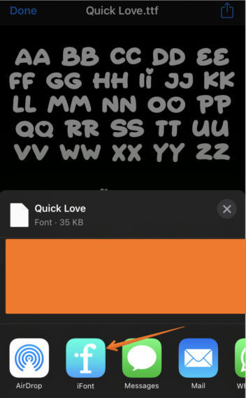 Click the iFont app from the list to install and use custom fonts on iPhone and iPad