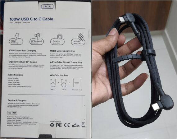 Type-C to Type-C INIU Cables