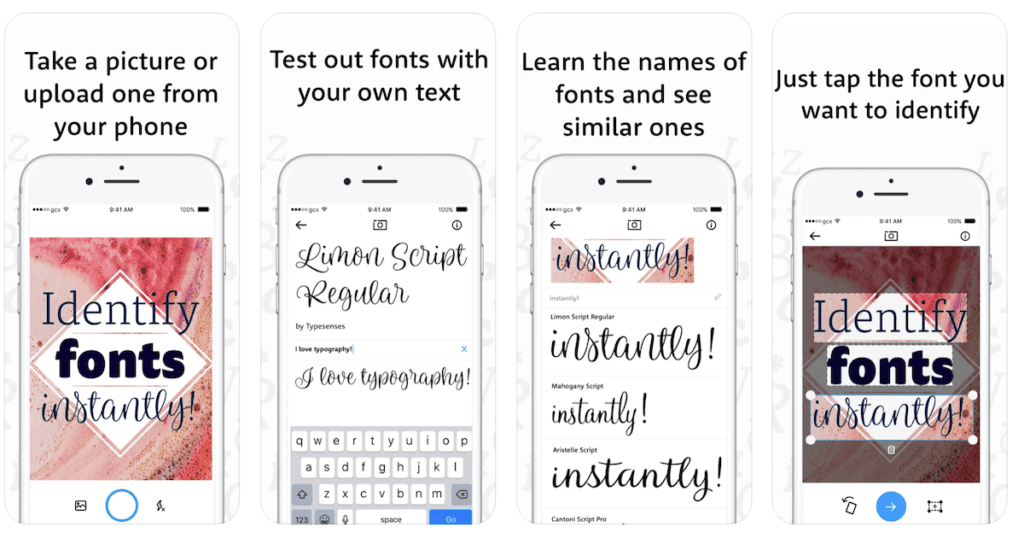 WhatTheFont App to Know the Font Names