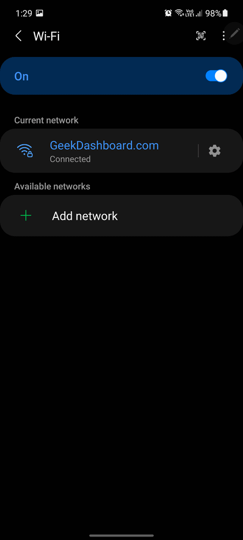 Android Device will Automatically Connect to the Scanned WiFi Network