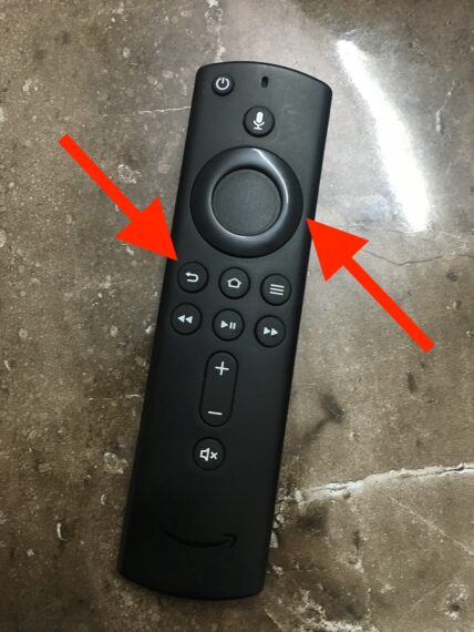Reset Amazon Fire TV Stick using Remote Buttons