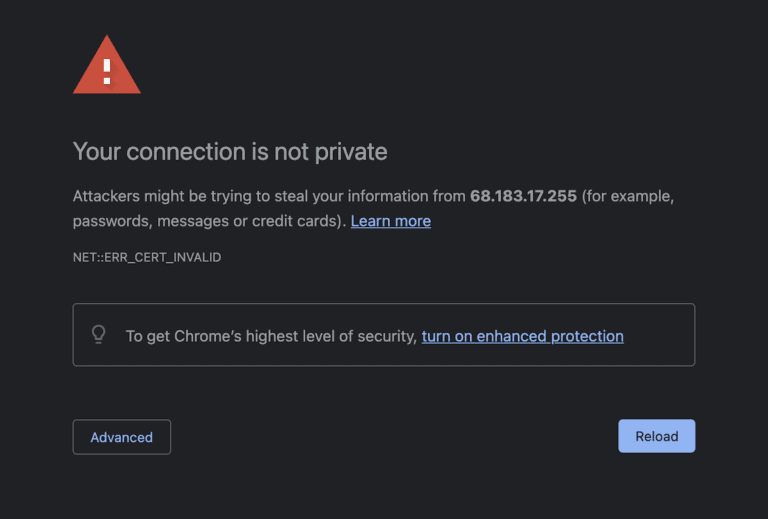 How to Bypass “Your Connection is Not Private” Error on Google Chrome ...