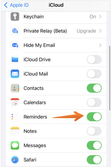 Toggle Off Reminders App