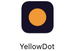 Click on YellowDot Icon to launch the application