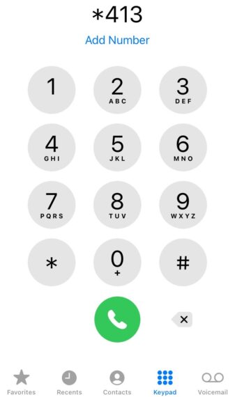 Type Jio Call Forwarding Deactivate Code in Phone Dialer