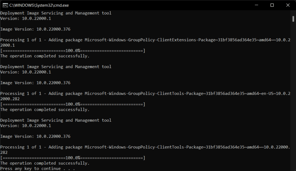 How to fix gpedit msc not found error in windows
