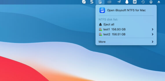 Open iBoysoft NTFS for Mac