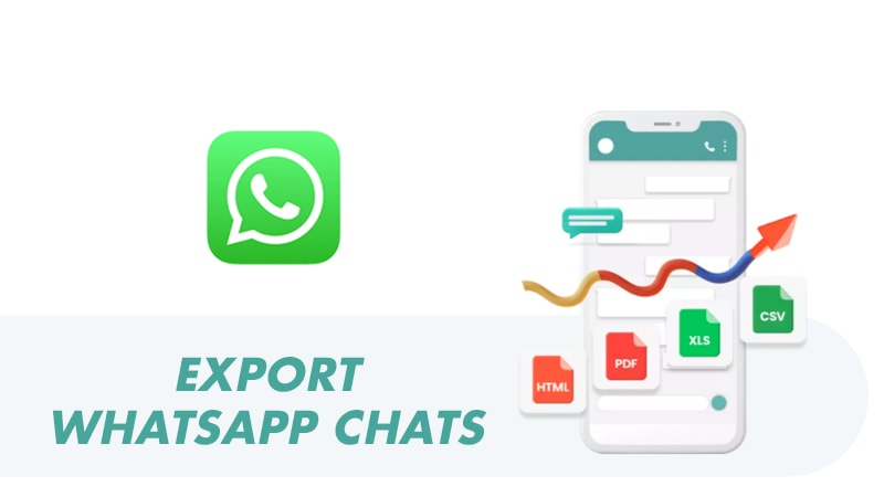 How To Backup And Export Whatsapp Chats In Html Pdf Csv And Xls Format