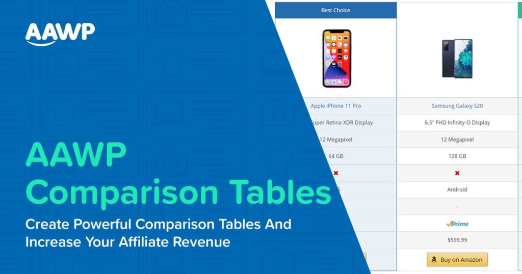 AAWP Comparison Tables