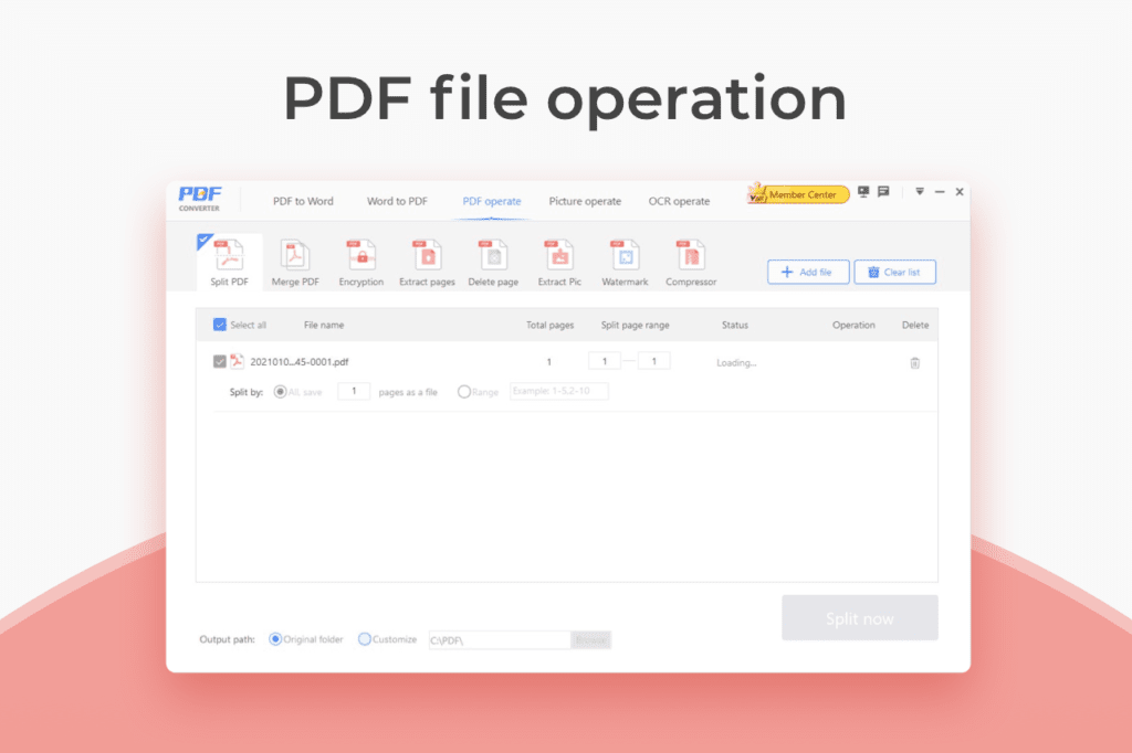 CoolNew PDF File Operation