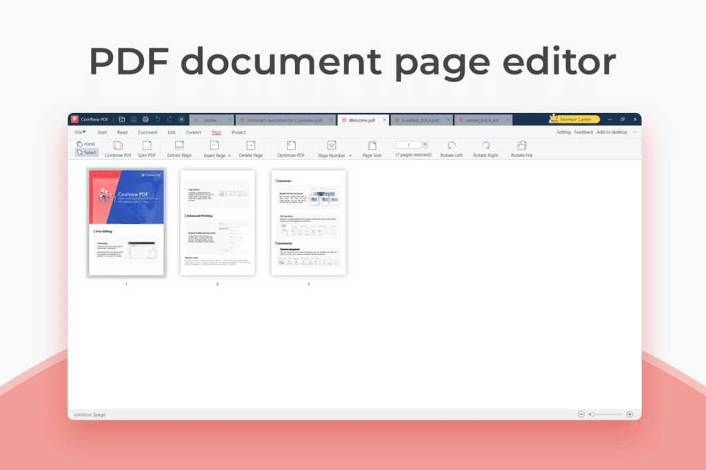 CoolNew PDF Page Editing
