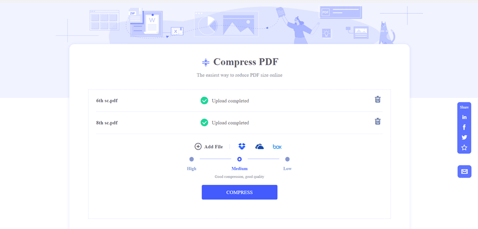 HiPDF - Compress PDF