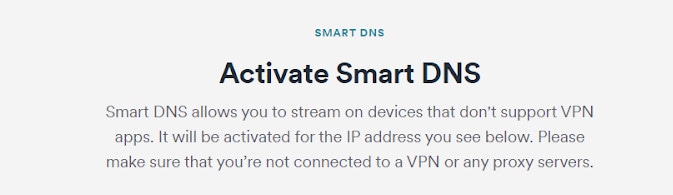 Surfshark Smart DNS