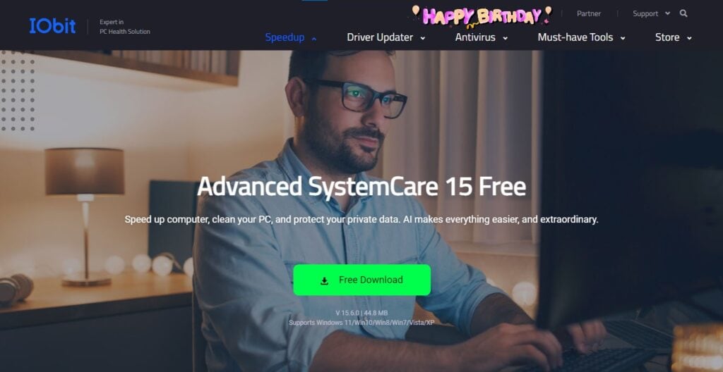 Download Advanced SystemCare 15