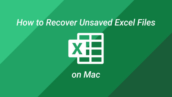 Recover Unsaved Excel files on macOS Featured image