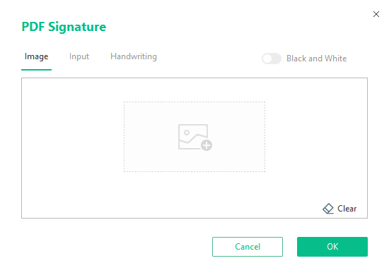 Add Image Signature - SwifDoo PDF