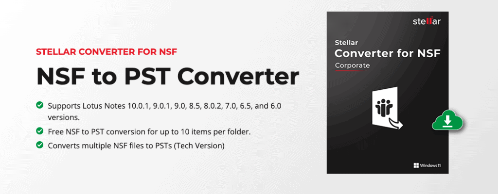 Stellar Converter for NSF