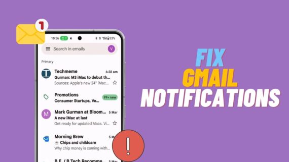 Fix Gmail Notifications