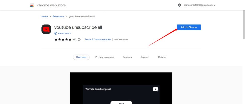 YouTube Unsubscribe All Extension