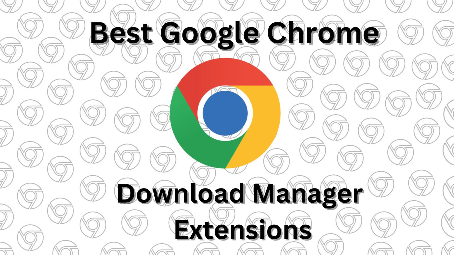 google chrome download manager