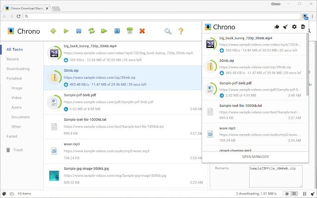 Chrono Download Manager Best Google Chrome Download Manager Extensions