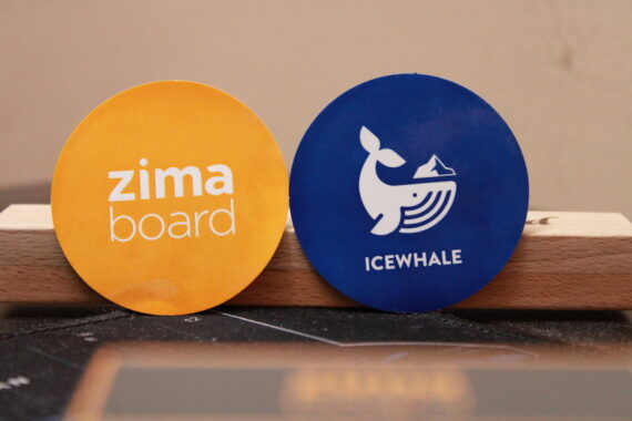 ZimaBoard and IceWhale Stickers