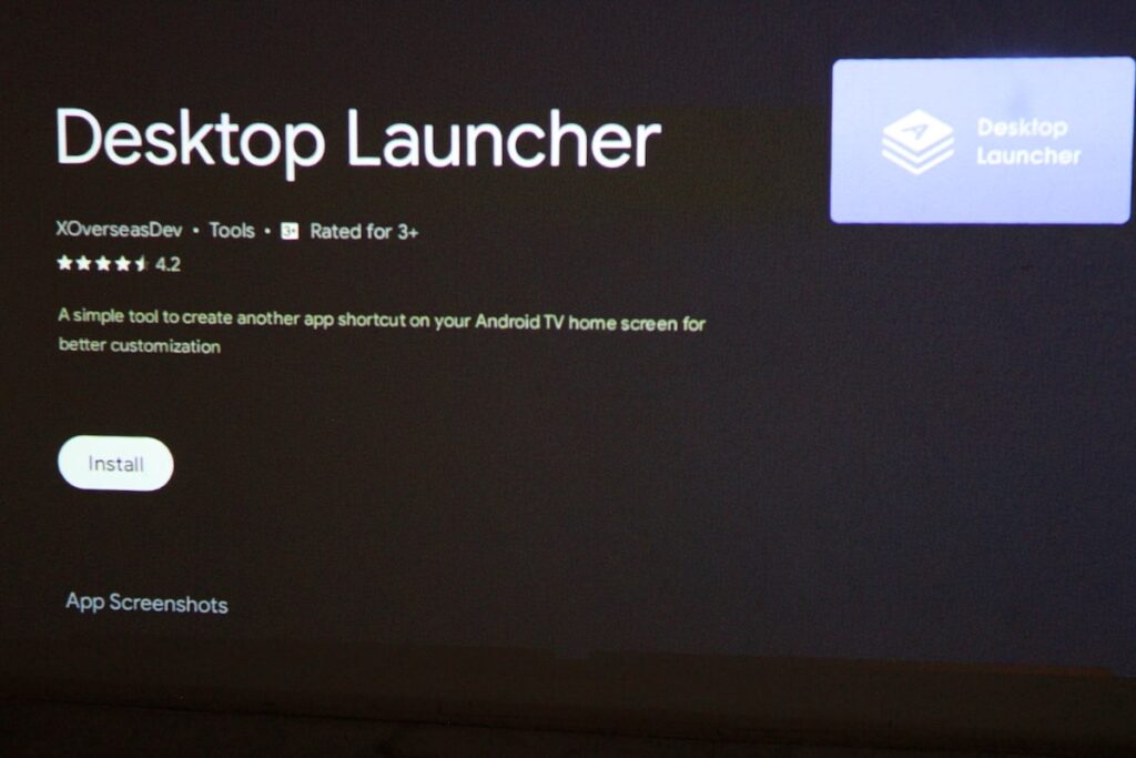 Install Desktop Launcher