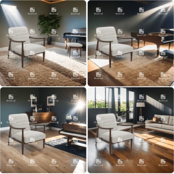 Booth AI - Furniture Scene Change Outputs