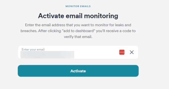 Surfshark ONE Email Monitoring