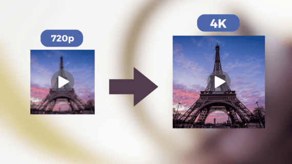 Upscale Video to 4K Using AI