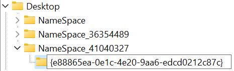 Name the key e88865ea-0e1c-4e20-9aa6-edcd0212c87c in Registry