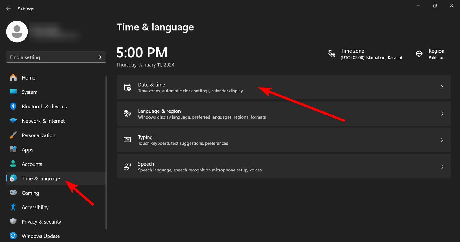 how to enable seconds in windows 10 clock