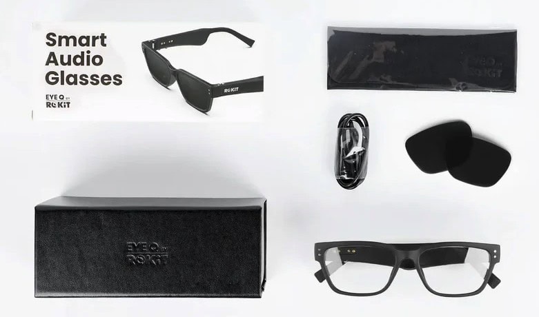 ROKiT Solos 2 Smart-Glasses - What's in the Box