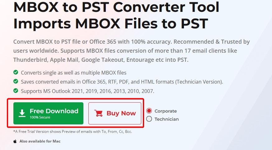 Stellar Converter for MBOX - Download