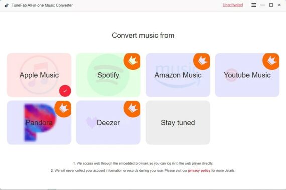 TuneFab All-in-One Music Converter