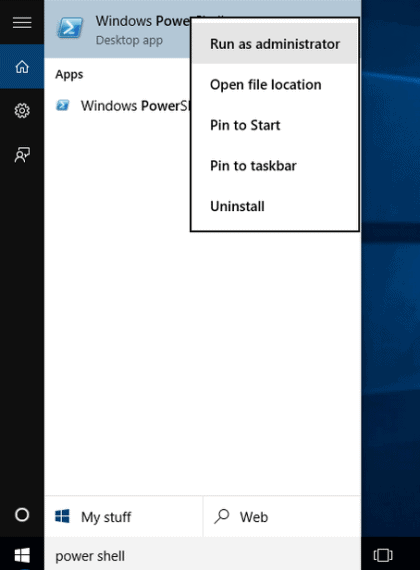 remove default core apps in Windows 10