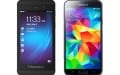 BlackBerry Z10 vs Samsung Galaxy S5