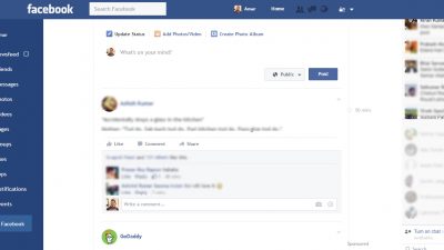 how to get flat Facebook UI