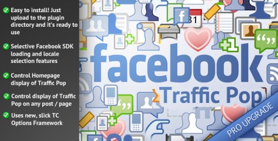 Facebook trafic pop