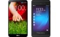 LG G2 vs BlackBerry Z10