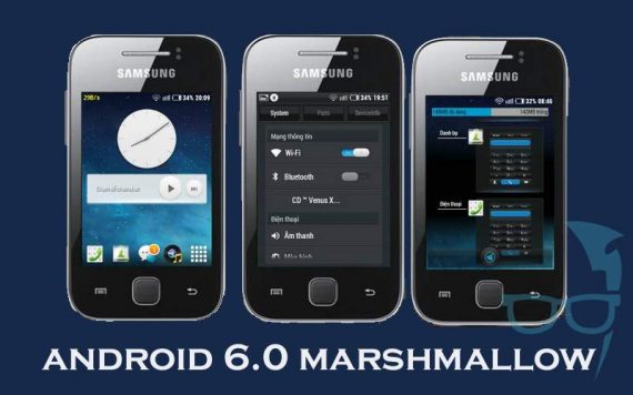 install Android 6.0 Marshmallow update on Samsung Galaxy Y GT-S5360