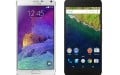 Samsung Galaxy Note 4 vs Nexus 6P