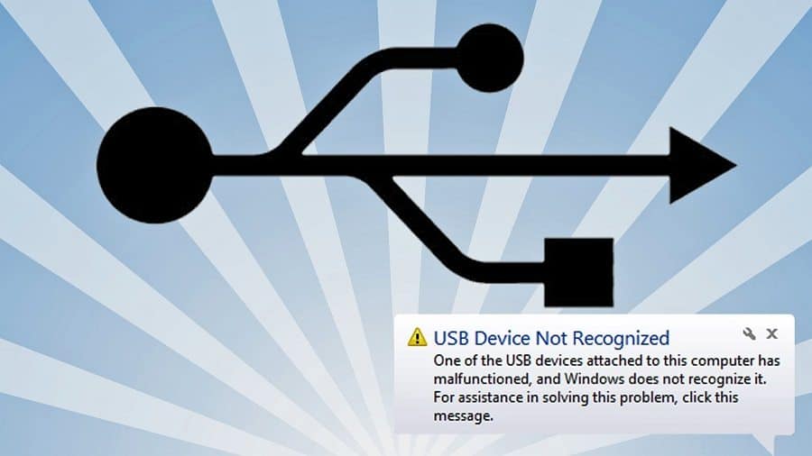 nødvendighed inden for partikel USB Device Not Recognized? Here's How To Fix It - { Solved }