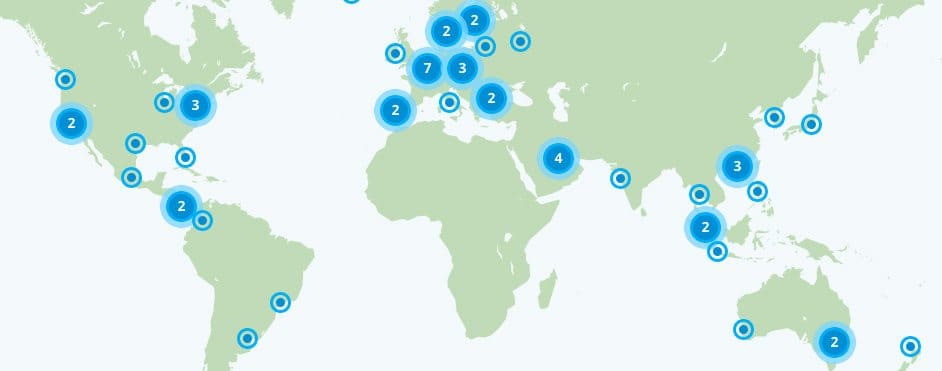 VyprVPN IP Locations