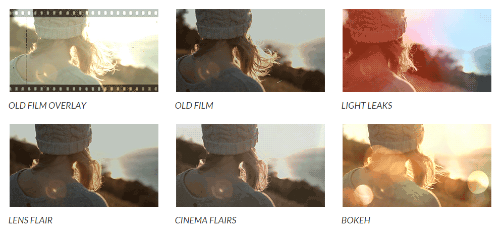 Wondershare Filmora Effects   Texts  Filters  Overlays  Elements